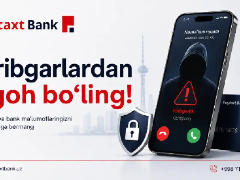 Firibgarlardan ogoh bo‘ling!